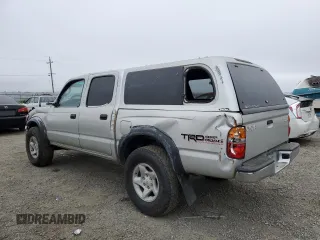 2002 Toyota Tacoma PreRunner with VIN 5TEGN92N32Z890493, listed as a Copart auction lot 53275565 with 184,521 mi miles and Salvage Title. Bid and sale history available at DreamBid. Image 2.
