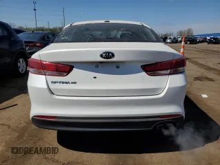 2016 Kia Optima LX with VIN KNAGT4L3XG5077312, listed as a Copart auction lot 55120665 with 102,227 mi miles and Clean Title. Bid and sale history available at carsss.com. Image 6.
