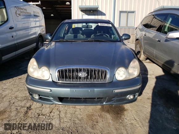 2005 Hyundai Sonata GLS with VIN KMHWF35H05A173460, listed as a Copart auction lot 80047394 with 116,281 mi miles and Salvage Title. Bid and sale history available at carsss.com. Image 5.