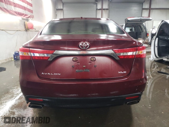 2014 Toyota Avalon Limited with VIN 4T1BK1EB4EU100567, listed as a Copart auction lot 88727145 with 36,930 mi miles and Salvage Title. Bid and sale history available at carsss.com. Image 6.