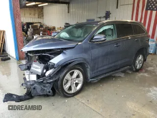 2018 Toyota Highlander Limited with VIN 5TDDZRFH0JS491953, listed as a Copart auction lot 58391675 with 212,019 mi miles and Salvage title. Bid and sale history available at DreamBid. Image 1.