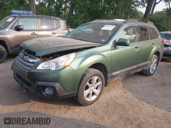 2013 Subaru Outback Premium with VIN 4S4BRCCC0D3294585, listed as a IAAI auction lot 42423196 with 174,500 mi miles and . Bid and sale history available at DreamBid. Image 2.