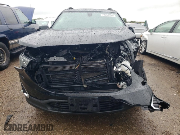 2018 GMC Terrain SLE Diesel with VIN 3GKALUEU0JL208872, listed as a Copart auction lot 72648534 with Not Provided miles and Salvage Title. Bid and sale history available at carsss.com. Image 5.
