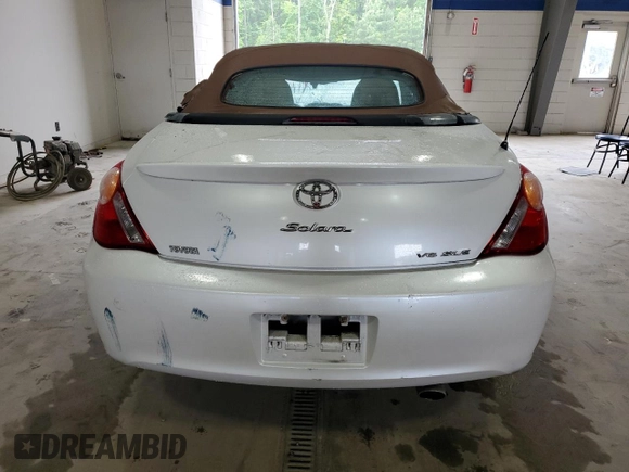 2004 Toyota Solara SE with VIN 4T1FA38PX4U025945, listed as a Copart auction lot 61092845 with 141,440 mi miles and Clean title. Bid and sale history available at DreamBid. Image 6.