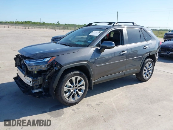 2024 Toyota RAV4 XLE Premium with VIN 2T3C1RFV0RW342137, listed as a IAAI auction lot 41991758 with 4,080 mi miles and . Bid and sale history available at DreamBid. Image 17.