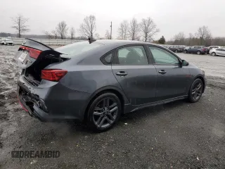 2021 Kia Forte GT-Line with VIN 3KPF34AD7ME270897, listed as a Copart auction lot 50296205 with 93,833 mi miles and Salvage Title. Bid and sale history available at carsss.com. Image 3.