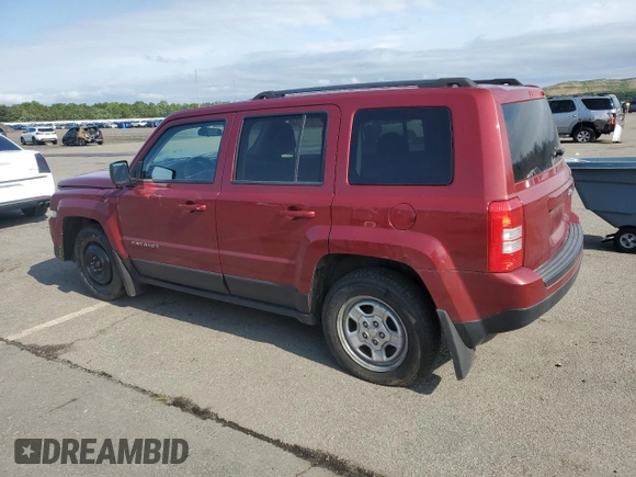 2014 Jeep Patriot Sport with VIN 1C4NJPBA7ED812056, listed as a Copart auction lot 60888345 with 113,243 mi miles and Salvage title. Bid and sale history available at DreamBid. Image 2.