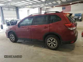 2020 Subaru Forester Premium with VIN JF2SKAJC6LH483745, listed as a Copart auction lot 55135545 with 51,015 mi miles and Salvage title. Bid and sale history available at DreamBid. Image 2.
