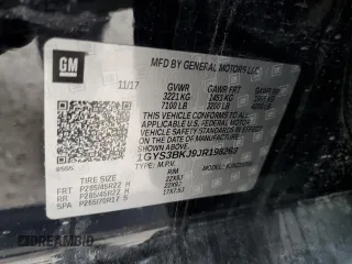 2018 Cadillac Escalade Luxury with VIN 1GYS3BKJ9JR198263, listed as a Copart auction lot 81517084 with 0 mi miles and Salvage Title. Bid and sale history available at carsss.com. Image 13.