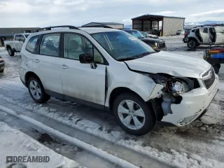 2015 Subaru Forester 2.5i with VIN JF2SJABC8FH569581, listed as a Copart auction lot 45489425 with 108,990 mi miles and Salvage Title. Bid and sale history available at carsss.com. Image 4.