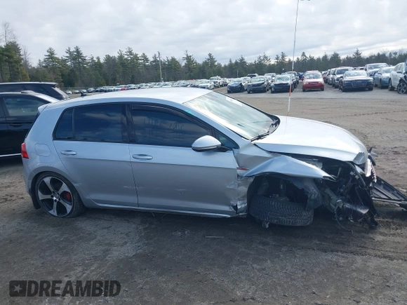 2017 Volkswagen Golf GTI S with VIN 3VW5T7AU4HM056553, listed as a IAAI auction lot 41857916 with 137,598 mi miles. Bid and sale history available at carsss.com. Image 14.