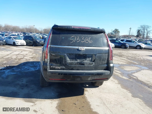2017 Cadillac Escalade Premium Luxury with VIN 1GYS4CKJXHR133970, listed as a IAAI auction lot 41666038 with 100,269 mi miles. Bid and sale history available at carsss.com. Image 16.
