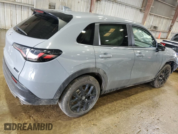 2024 Honda HR-V Sport с VIN 3CZRZ1H57RM742595, выставлен на аукционе Copart как лот 60568915 с пробегом 7 751 миль миль и Списание • Salvage title. История ставок и продаж доступна на DreamBid. Изображение 3.