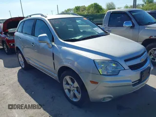 2014 Chevrolet Captiva Sport LT with VIN 3GNAL3EK7ES674757, listed as a IAAI auction lot 42239453 with 108,159 mi miles and . Bid and sale history available at DreamBid. Image 1.
