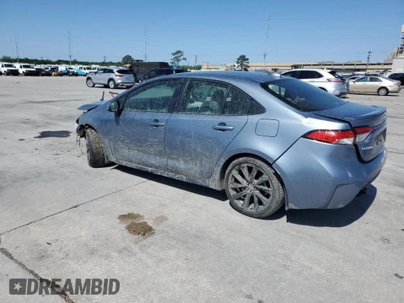 2023 Toyota Corolla Hybrid LE with VIN JTDBCMFE6P3015167, listed as a Copart auction lot 52114915 with 35,334 mi miles and Salvage Title. Bid and sale history available at carsss.com. Image 2.