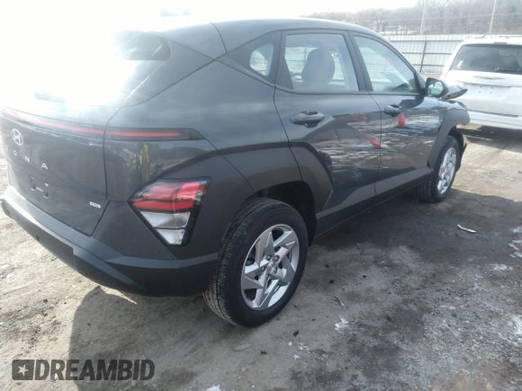 2024 Hyundai Kona SE with VIN KM8HACAB0RU164576, listed as a IAAI auction lot 41268103 with 5,914 mi miles. Bid and sale history available at carsss.com. Image 4.