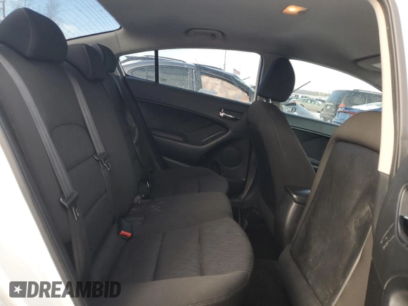 2016 Kia Forte LX with VIN KNAFK4A67G5595101, listed as a Copart auction lot 83314634 with 102,434 mi miles and Clean Title. Bid and sale history available at carsss.com. Image 10.