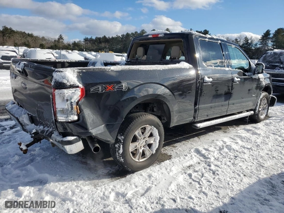 2015 Ford F-150 XLT w/HD Payload Pkg with VIN 1FTFW1EG3FFC17522, listed as a Copart auction lot 47593575 with 126,622 mi miles and Salvage Title. Bid and sale history available at carsss.com. Image 3.