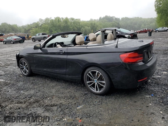 2018 BMW 2 Series 230i xDrive с VIN WBA2K1C5XJVD41748, выставлен на аукционе Copart как лот 58293985 с пробегом 65 733 миль миль и Списание • Salvage title. История ставок и продаж доступна на DreamBid. Изображение 2.