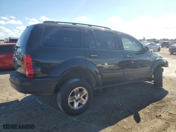 2006 Dodge Durango SLT with VIN 1D4HD48246F158001, listed as a Copart auction lot 73957004 with 161,572 mi miles and Salvage Title. Bid and sale history available at carsss.com. Image 3.