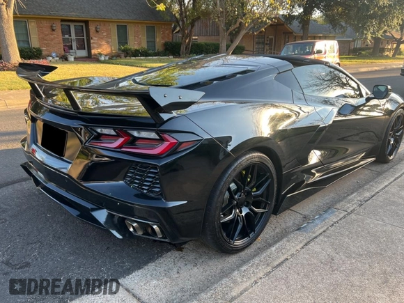 2021 Chevrolet Corvette 1LT with VIN 1G1YA2D45M5121231, listed as a Copart auction lot 78367004 with 20,368 mi miles and Clean Title. Bid and sale history available at carsss.com. Image 4.