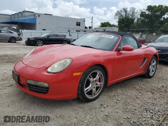 2006 Porsche Boxster S с VIN WP0CB29886U730705, выставлен на аукционе Copart как лот 69435394 с пробегом 50 323 миль миль и На запчасти • Non repairable. История ставок и продаж доступна на DreamBid. Изображение 1.