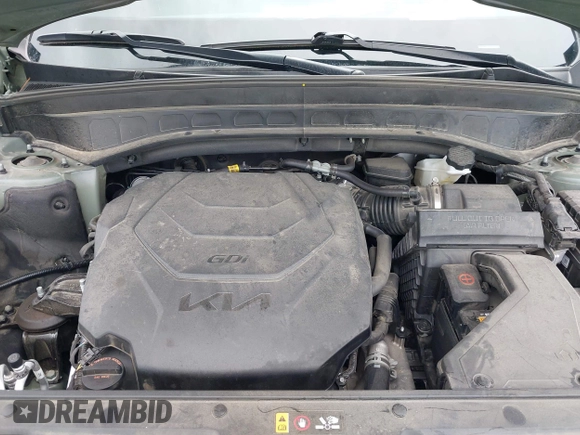 2023 Kia Telluride SX Prestige X-Pro with VIN 5XYP5DGC4PG358441, listed as a IAAI auction lot 41909816 with 19,973 mi miles and . Bid and sale history available at DreamBid. Image 10.