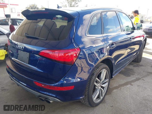 2014 Audi SQ5 Premium Plus with VIN WA1CGAFP7EA070688, listed as a IAAI auction lot 42229193 with 109,684 mi miles and . Bid and sale history available at DreamBid. Image 4.