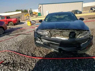 2018 Honda Accord Sedan Sport 1.5T with VIN 1HGCV1F38JA150327, listed as a Copart auction lot 48399355 with 96,371 mi miles and Salvage Title. Bid and sale history available at carsss.com. Image 13.