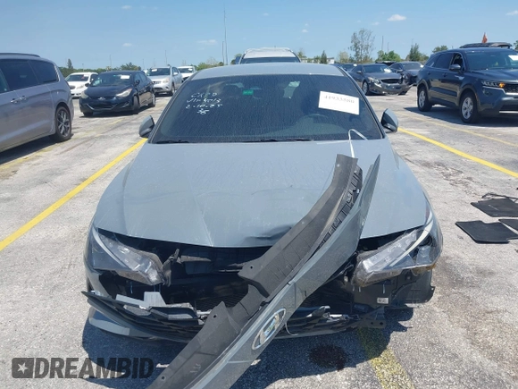 2023 Hyundai Elantra SEL with VIN KMHLM4AG9PU444013, listed as a IAAI auction lot 41933580 with 56,709 mi miles and . Bid and sale history available at DreamBid. Image 13.