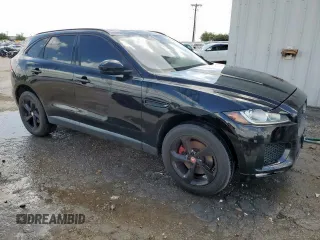 2018 Jaguar F-Pace 30t Premium with VIN SADCJ2GX5JA203801, listed as a Copart auction lot 61628395 with 98,595 mi miles and Clean title. Bid and sale history available at DreamBid. Image 4.