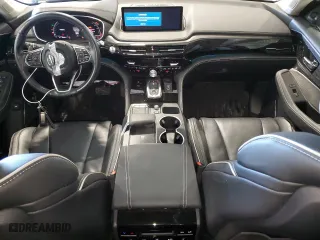 2023 Acura MDX w/Advance Package with VIN 5J8YE1H81PL038531, listed as a Copart auction lot 45380755 with 28,365 mi miles and Salvage Title. Bid and sale history available at carsss.com. Image 8.