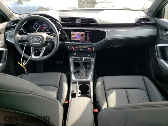2020 Audi Q3 S line Premium Plus with VIN WA1EECF32L1116576, listed as a Copart auction lot 41111063 with 9,808 mi miles and . Bid and sale history available at DreamBid. Image 8.