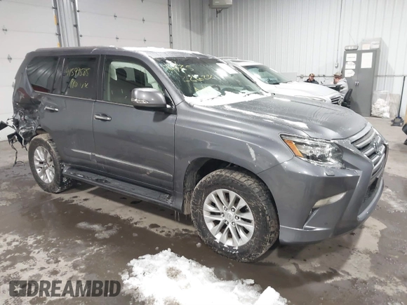 2015 Lexus GX 460 with VIN JTJBM7FX9F5118485, listed as a IAAI auction lot 41599585 with 106,355 mi miles and . Bid and sale history available at carsss.com. Image 1.