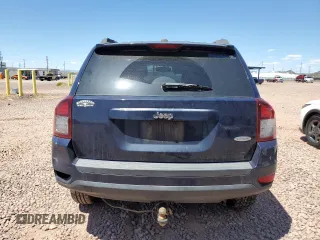 2016 Jeep Compass Latitude z VIN 1C4NJCEAXGD735156, wystawiony jako Copart lot #56607755 z przebiegiem 163 996 mil mil oraz Szkoda całkowita • Salvage title. Historia ofert i sprzedaży dostępna na DreamBid. Obrazek 6.