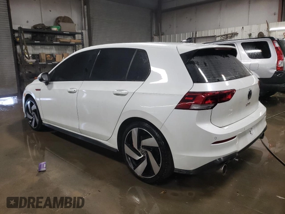 2023 Volkswagen Golf GTI SE with VIN WVW3A7CD4PW184576, listed as a Copart auction lot 88245425 with 30,802 mi miles and Salvage Title. Bid and sale history available at carsss.com. Image 2.