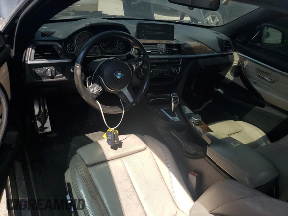 2016 BMW 4 Series 428i xDrive with VIN WBA3N9C58GK249023, listed as a Copart auction lot 62074475 with 118,360 mi miles and Clean title. Bid and sale history available at DreamBid. Image 8.