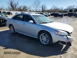 2016 Chevrolet Impala LTZ with VIN 2G1WC5E33G1127852, listed as a Copart auction lot 46678615 with 188,953 mi miles and Salvage Title. Bid and sale history available at DreamBid. Image 4.