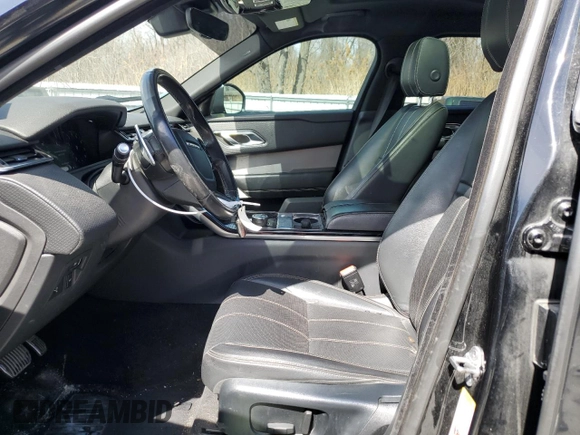 2019 Land Rover Range Rover Velar R-Dynamic SE with VIN SALYL2EX1KA780480, listed as a Copart auction lot 49765254 with 80,510 mi miles. Bid and sale history available at carsss.com. Image 7.