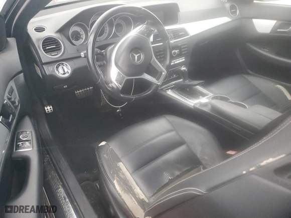 2014 Mercedes-Benz C-Class C 250 with VIN WDDGJ4HB6EG194255, listed as a Copart auction lot 42609105 with 0 mi miles and Salvage Title. Bid and sale history available at carsss.com. Image 8.