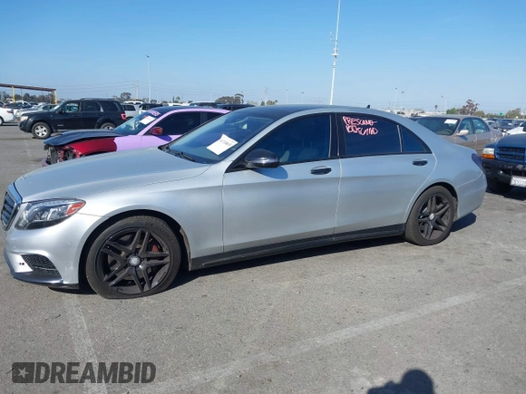 2014 Mercedes-Benz S-Class S 550 with VIN WDDUG8CB2EA057350, listed as a IAAI auction lot 41718815 with 67,137 mi miles. Bid and sale history available at carsss.com. Image 14.