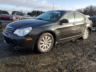 2010 Chrysler Sebring Limited with VIN 1C3CC5FB2AN120496, listed as a Copart auction lot 82131024 with 106,563 mi miles and Salvage Title. Bid and sale history available at carsss.com. Image 1.
