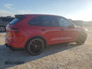 2017 Porsche Cayenne Turbo with VIN WP1AC2A26HLA92747, listed as a Copart auction lot 73829274 with 44,820 mi miles and Salvage title. Bid and sale history available at DreamBid. Image 3.
