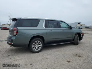2023 Chevrolet Suburban Premier with VIN 1GNSCFKD8PR476982, listed as a Copart auction lot 46485075 with 47,447 mi miles and Salvage Title. Bid and sale history available at carsss.com. Image 3.