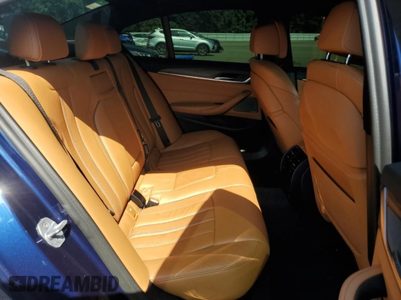 2020 BMW 5 Series M550i xDrive with VIN WBAJS7C0XLBN96338, listed as a Copart auction lot 60591815 with 73,910 mi miles and Salvage title. Bid and sale history available at DreamBid. Image 10.