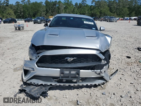 2019 Ford Mustang EcoBoost with VIN 1FA6P8TH8K5197470, listed as a Copart auction lot 52180745 with 53,562 mi miles and Salvage Title. Bid and sale history available at carsss.com. Image 5.