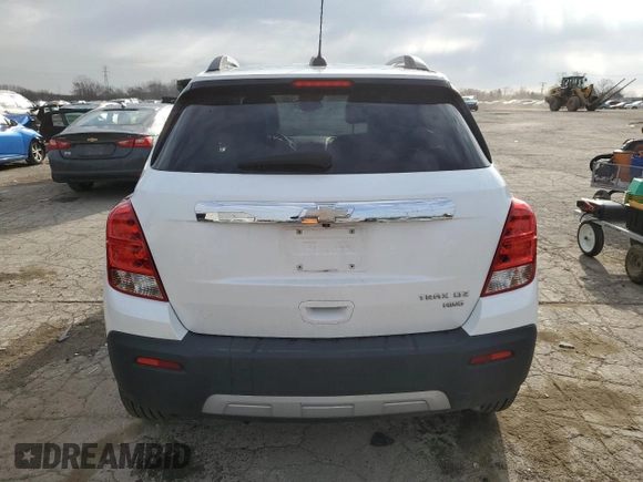 2015 Chevrolet Trax LTZ with VIN KL7CJTSBXFB205894, listed as a Copart auction lot 49813245 with 107,165 mi miles and Clean Title. Bid and sale history available at carsss.com. Image 7.