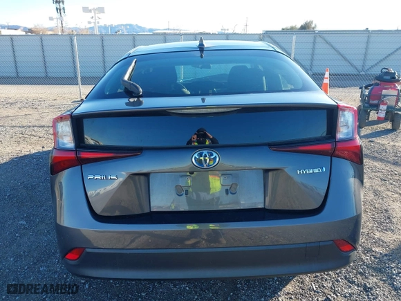 2020 Toyota Prius L Eco with VIN JTDKARFU2L3120891, listed as a IAAI auction lot 41318597 with 79,848 mi miles. Bid and sale history available at carsss.com. Image 16.
