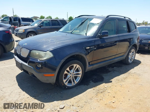 2008 BMW X3 3.0si with VIN WBXPC93468WJ04657, listed as a IAAI auction lot 42694912 with 190,925 mi miles and . Bid and sale history available at DreamBid. Image 2.