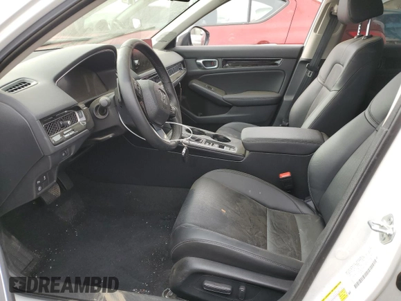 2024 Honda Civic Sedan Touring with VIN 2HGFE1F96RH316536, listed as a Copart auction lot 46878695 with 21,407 mi miles and Salvage Title. Bid and sale history available at carsss.com. Image 7.
